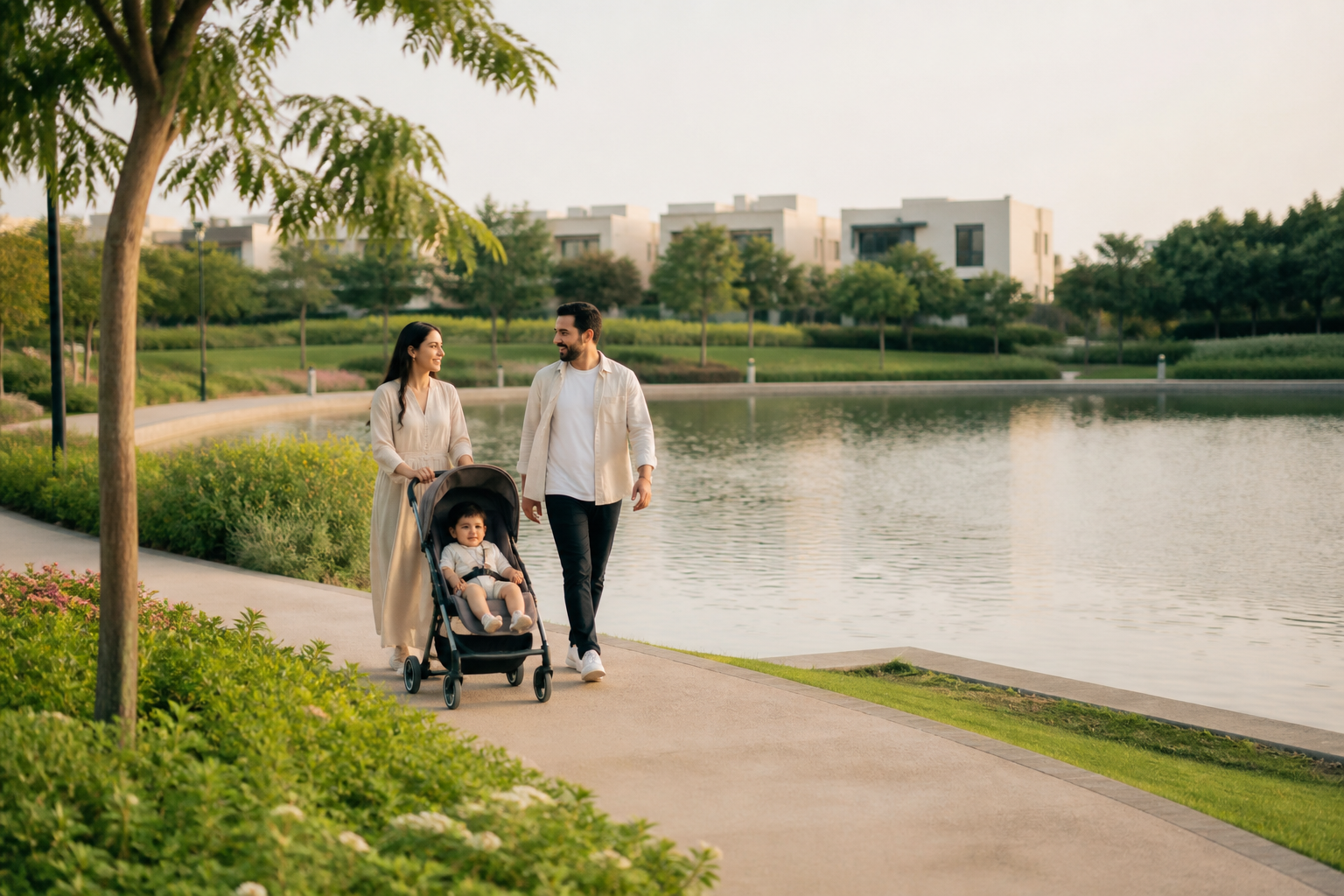 Ghadeer District, Al Mouj lakeside living