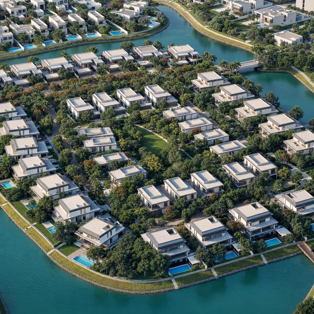 Jinan Island off-plan setting in Al Mouj Muscat